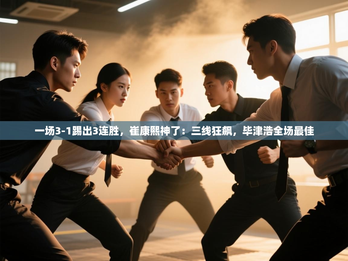 一场3-1踢出3连胜,崔康熙神了:三线狂飙,毕津浩全场最佳 第1张