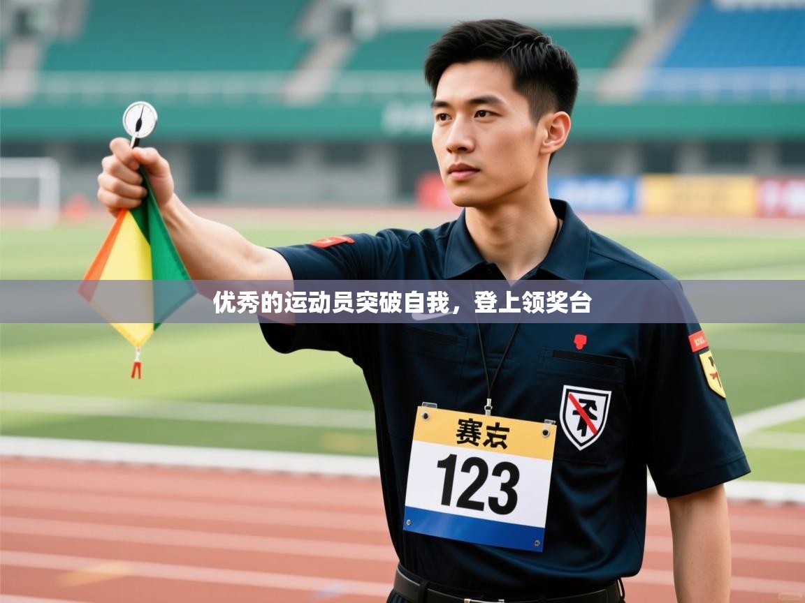 优秀的运动员突破自我，登上领奖台