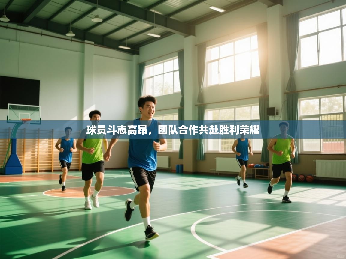 球员斗志高昂，团队合作共赴胜利荣耀